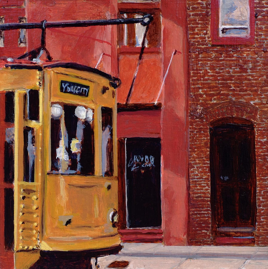 Rolling Into Ybor Painting by Craig Morris