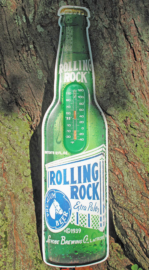 Rolling Rock Beer Photograph by Barbara McDevitt