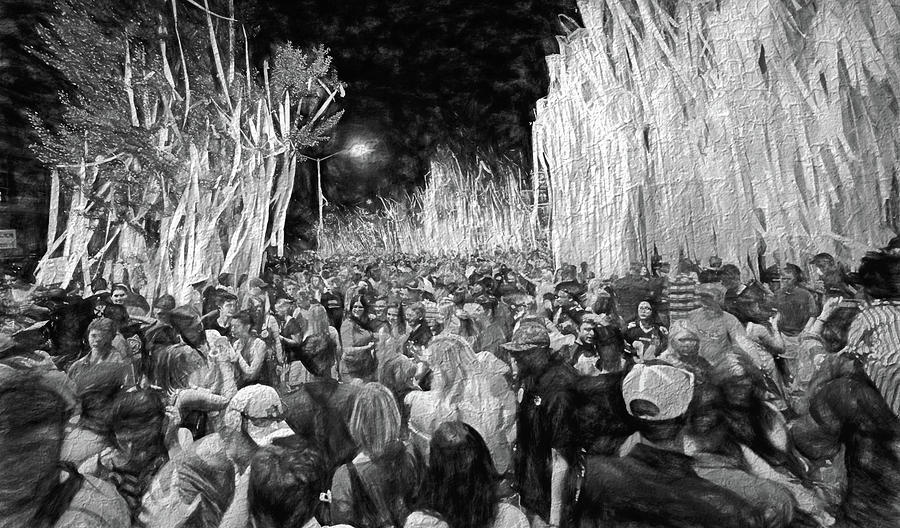 Rolling Toomers Black and White Photograph by JC Findley