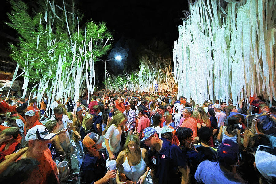 Auburn University Photograph - Rolling Toomers Corner by JC Findley