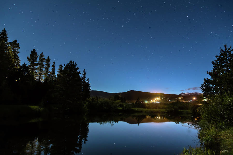 Rollinsville Colorado Starlight View Photograph