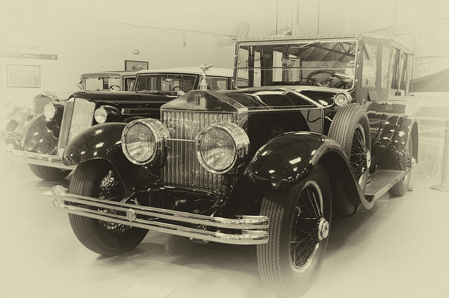 Rolls in Sepia Photograph by Bill Dutting