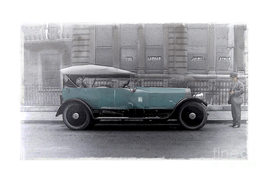 Rolls Royce Coachbuilt  Digital Art by Roger Lighterness