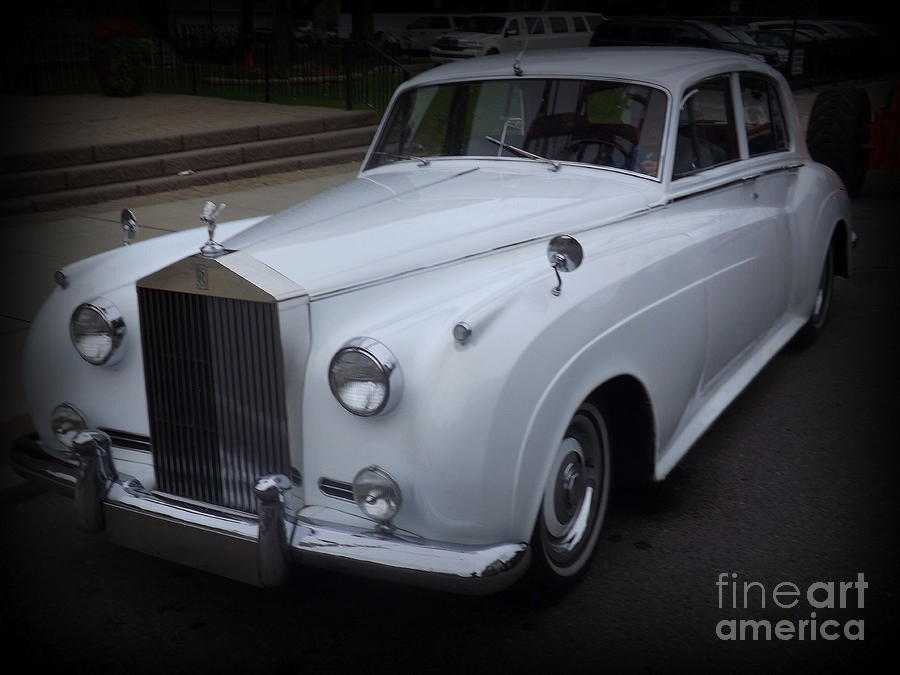 Vintage Photograph - Rolls-Royce Silver Cloud Limousine by Lingfai Leung
