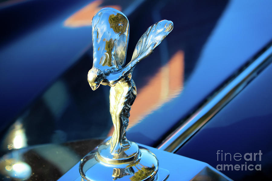 Rolls Royce - The Spirit of Ecstasy  Photograph by Colleen Kammerer