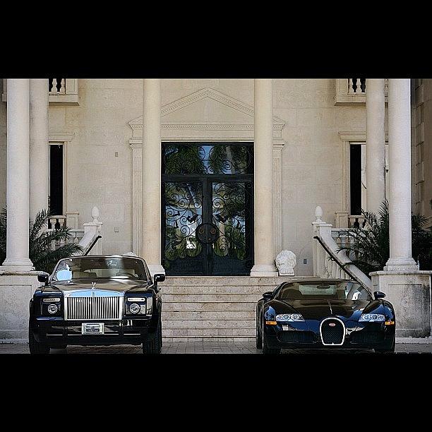 Car Photograph - #rollsroyce #phantom #bugatti #veyron by Exotic Rides