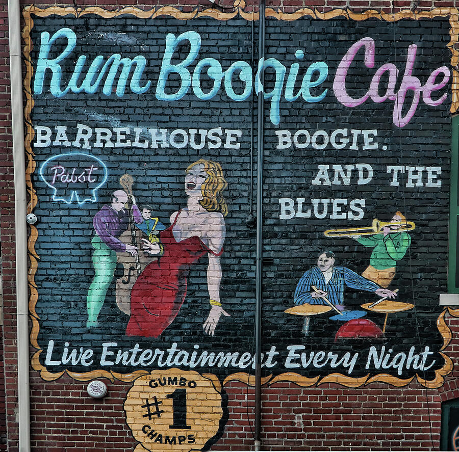 Rum Boogie Cafe - Memphis Photograph by Allen Beatty