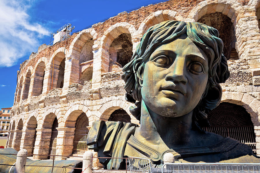 Roman amphitheatre Arena di Verona view Photograph by Brch Photography