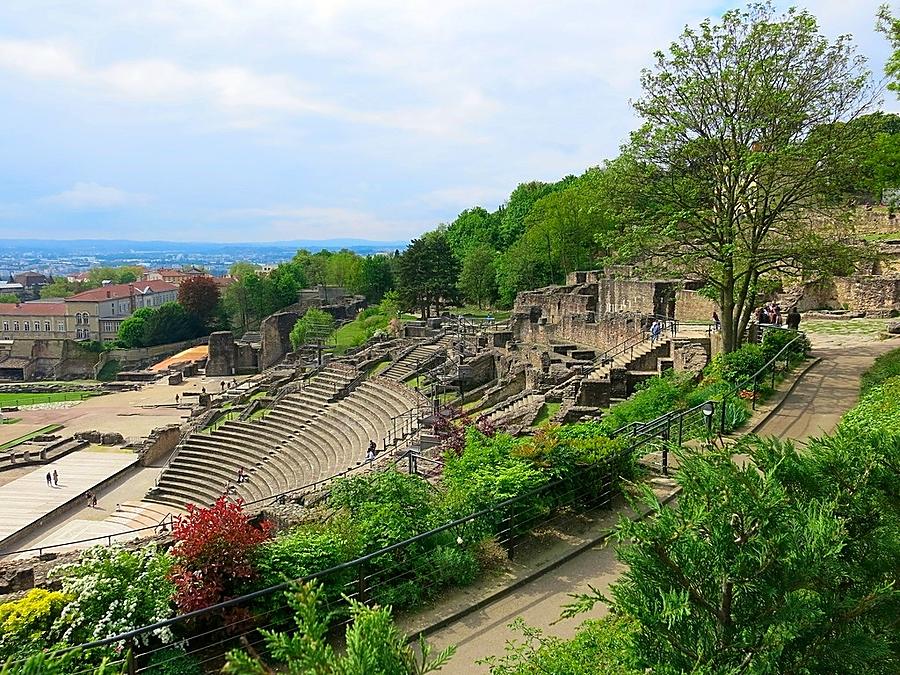 Roman Amphitheatre in Lyon Photograph by Betty Buller Whitehead