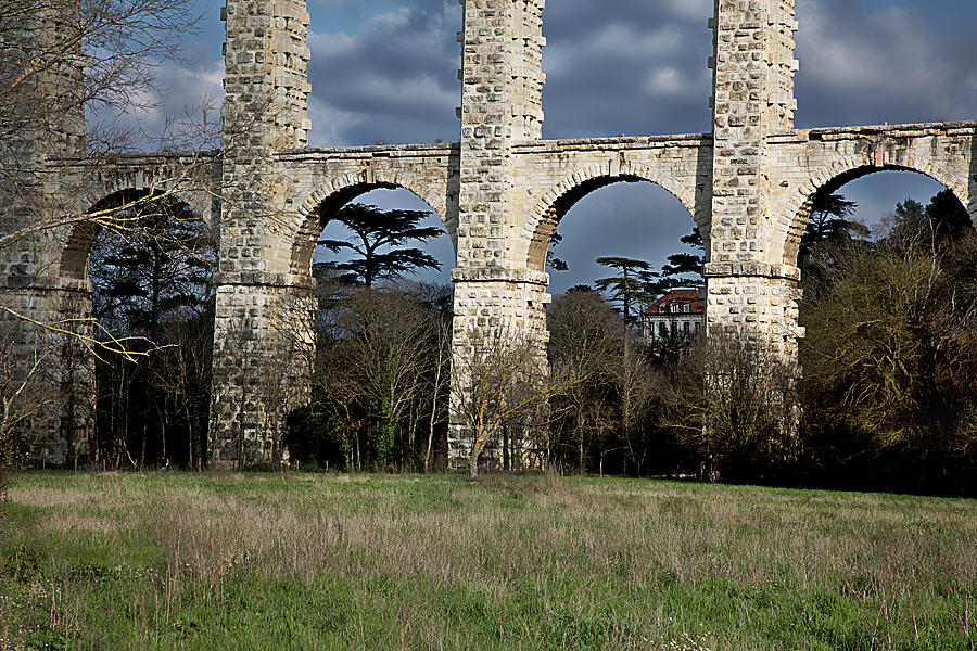Roman Aquaduct Photograph by Hugh Smith