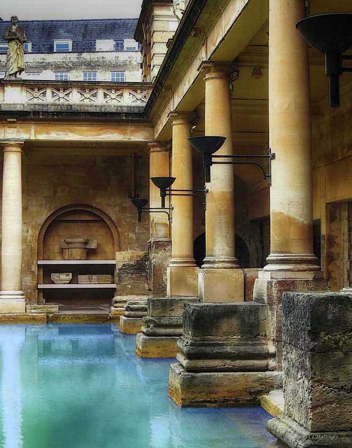 Roman Bath in Bath England Photograph by Coke Mattingly
