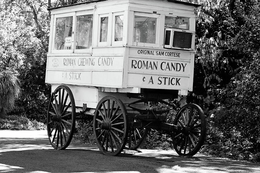 Roman Candy - BW Photograph by Scott Pellegrin