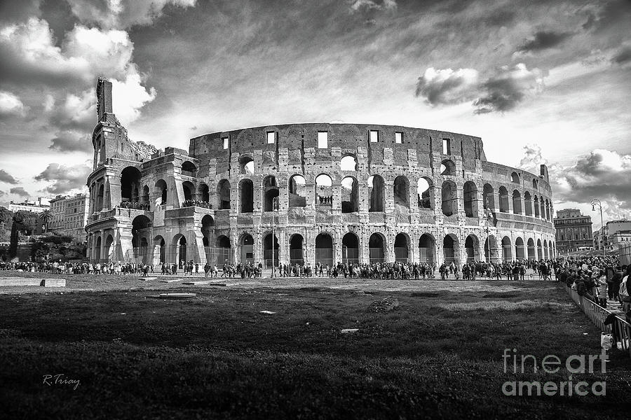 Roman Coloseum Rome Photograph by Rene Triay FineArt Photos
