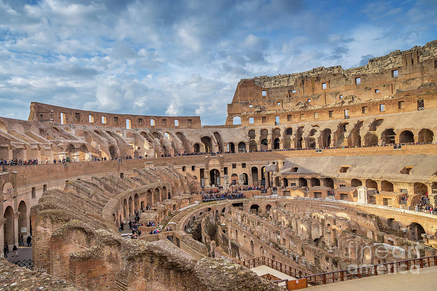 Roman Colosseum Rome Italy #2 Photograph by Rene Triay FineArt Photos