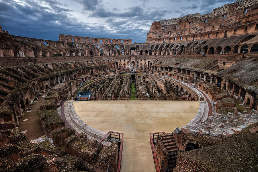 Roman Colosseum Photograph by Adam Rainoff