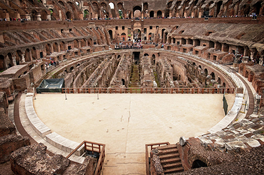 Roman Colosseum Photograph by Catherine Reading