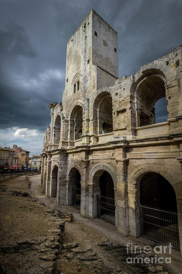 Roman Colosseum in Arles, France Photograph by Liesl Walsh