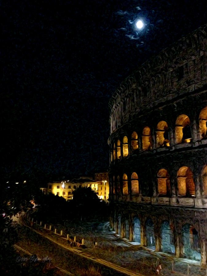 Roman Colosseum Photograph