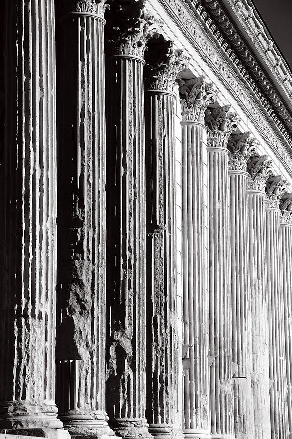 Roman Columns 1b Photograph by Andrew Fare