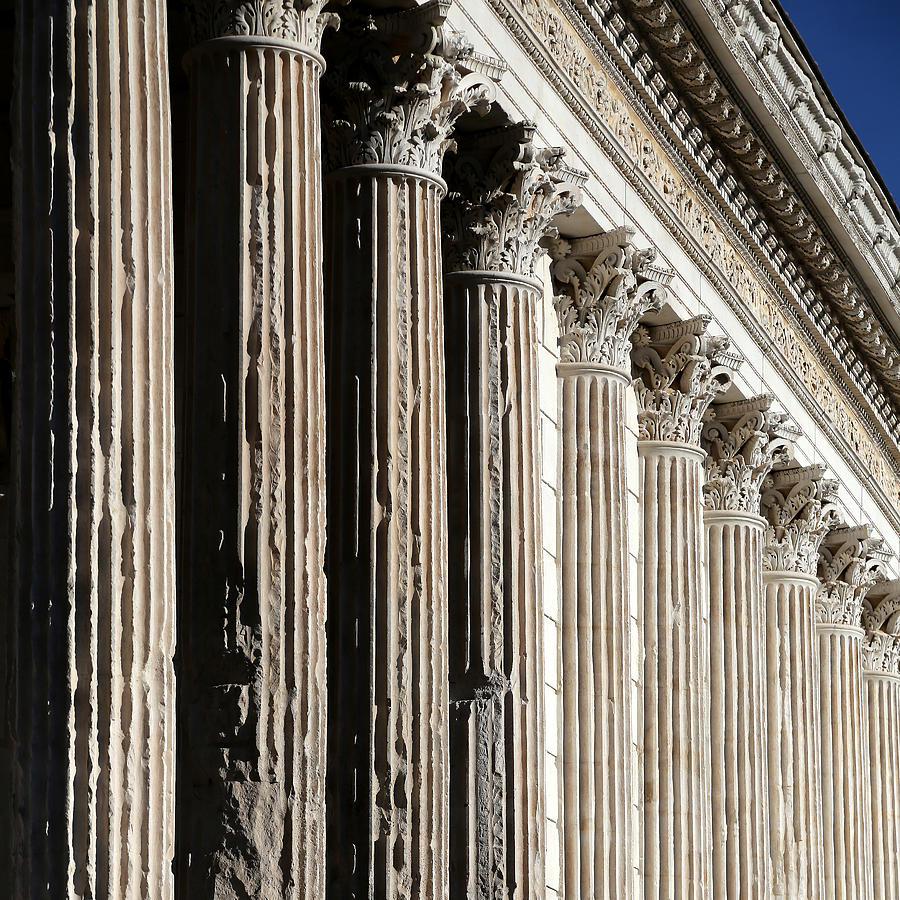 Roman Columns 2 Photograph by Andrew Fare