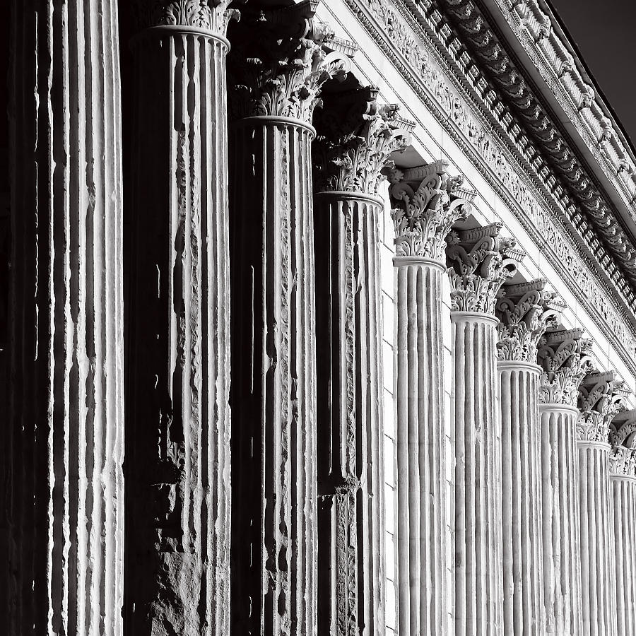 Roman Columns 2b Photograph by Andrew Fare