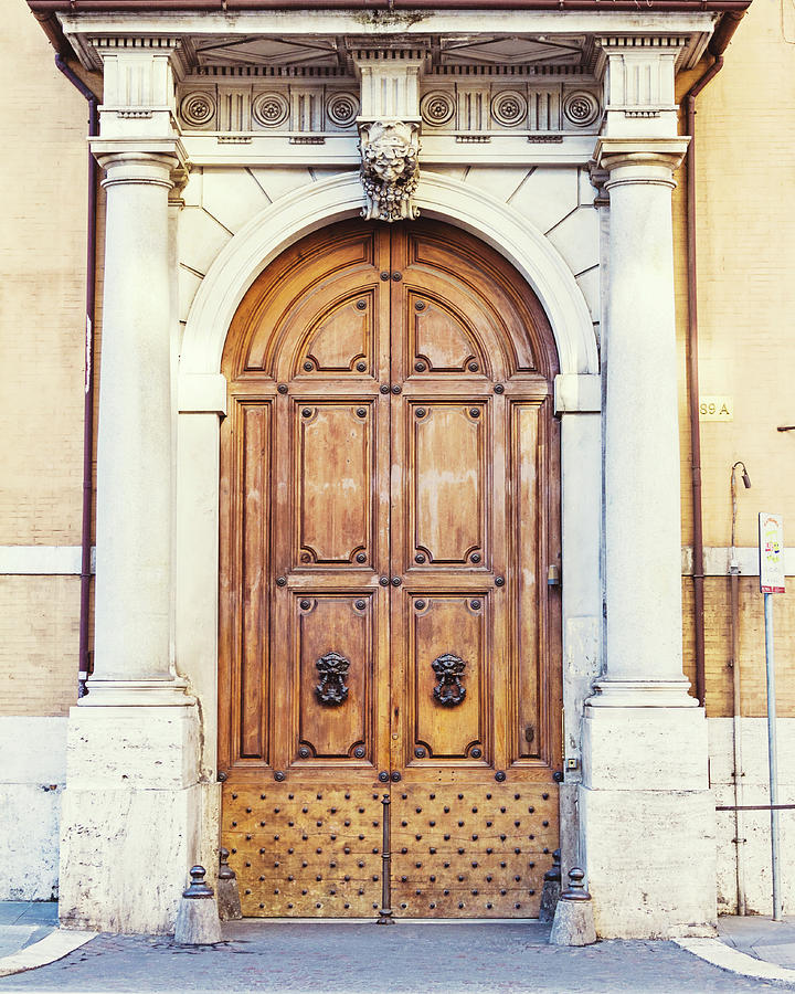 Roman Doors II Photograph by Melanie Alexandra Price