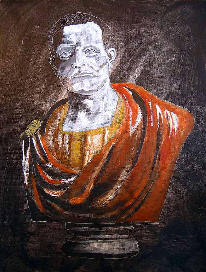 Roman Emperor Painting by Richard Le Page
