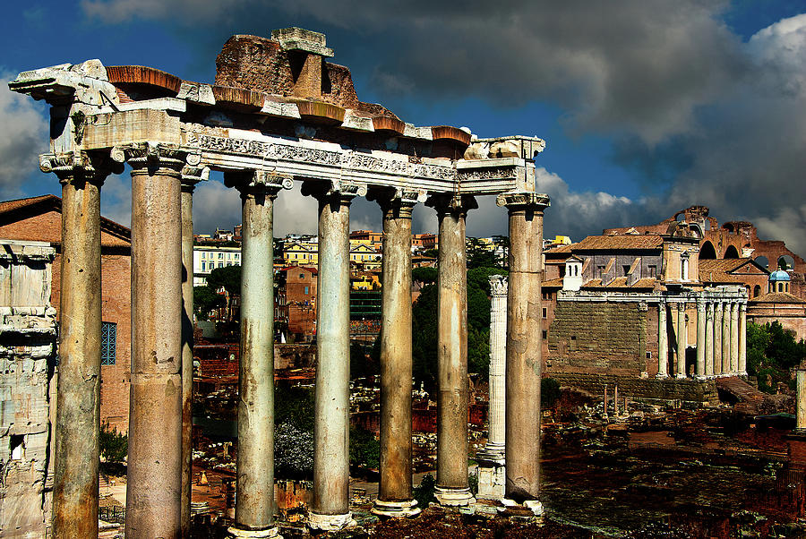 Roman Forum Photograph by Harry Spitz