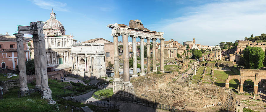 Roman Forum  Photograph by John McGraw
