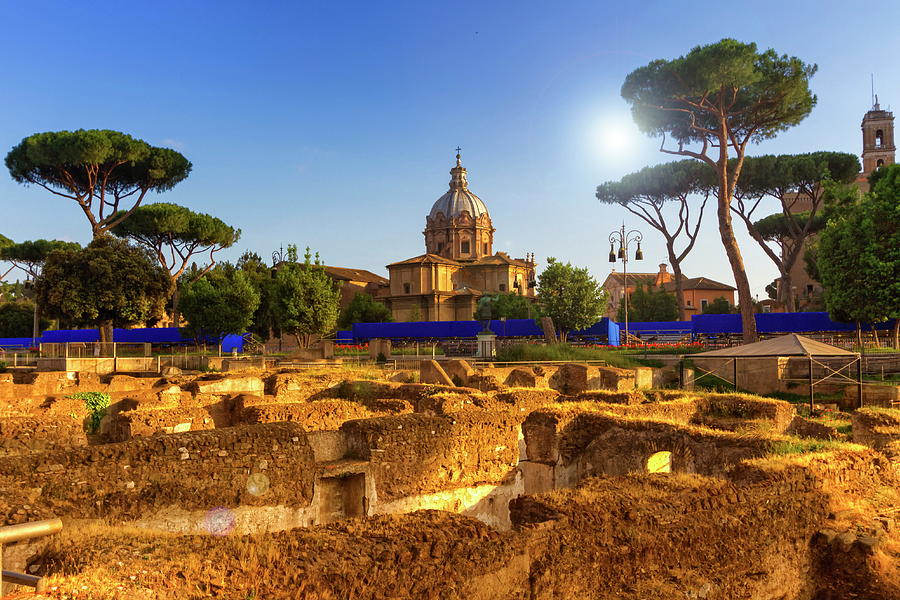 Roman forum, Roma, Italy Photograph by Elenarts - Elena Duvernay photo