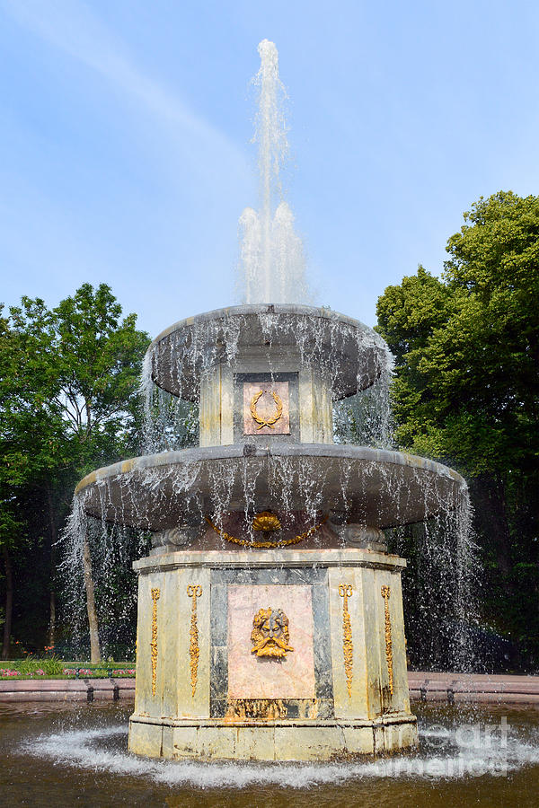 Roman Fountain at Peterhof Photograph by Catherine Sherman