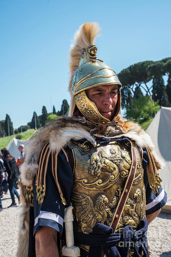 Roman Legion Pride Photograph by Brenda Kean