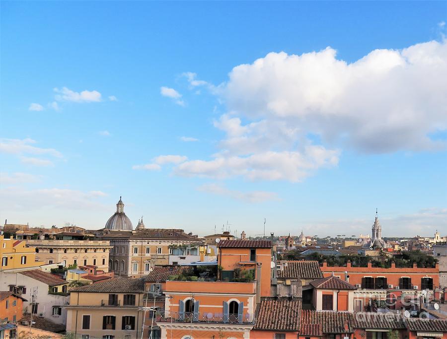 Roman Rooftops Photograph by Laurie Morgan