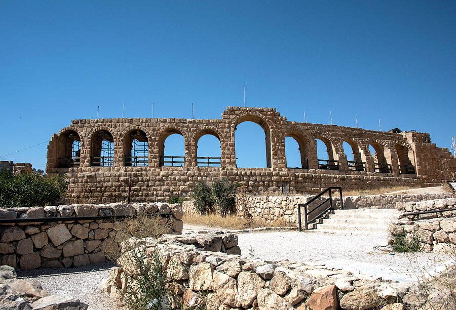 Roman Ruins Photograph - Roman Ruins by Mae Wertz Roman Ruins Photograph - Roman Ruins by Mae Wertz