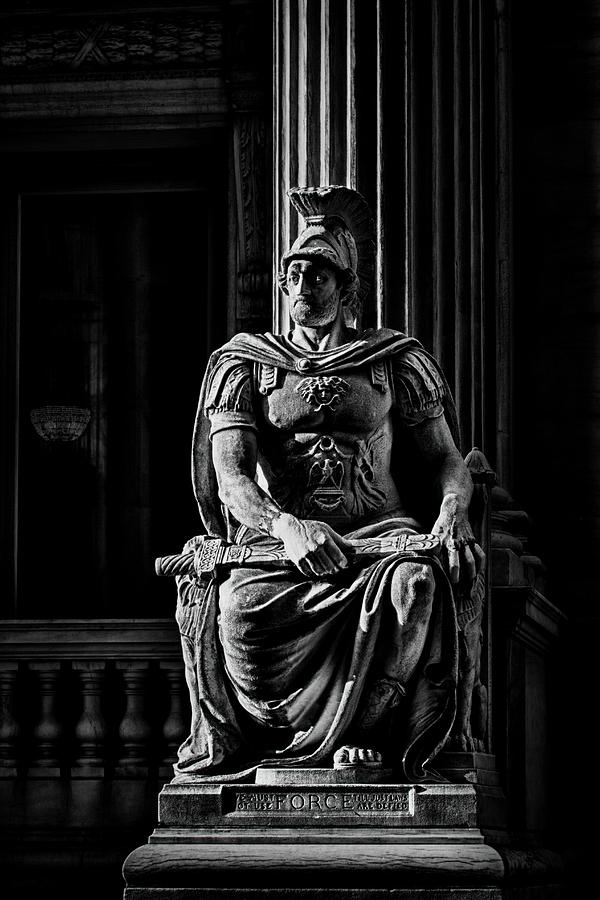 Roman Soldier in NYC. No2 Photograph by Val Black Russian Tourchin