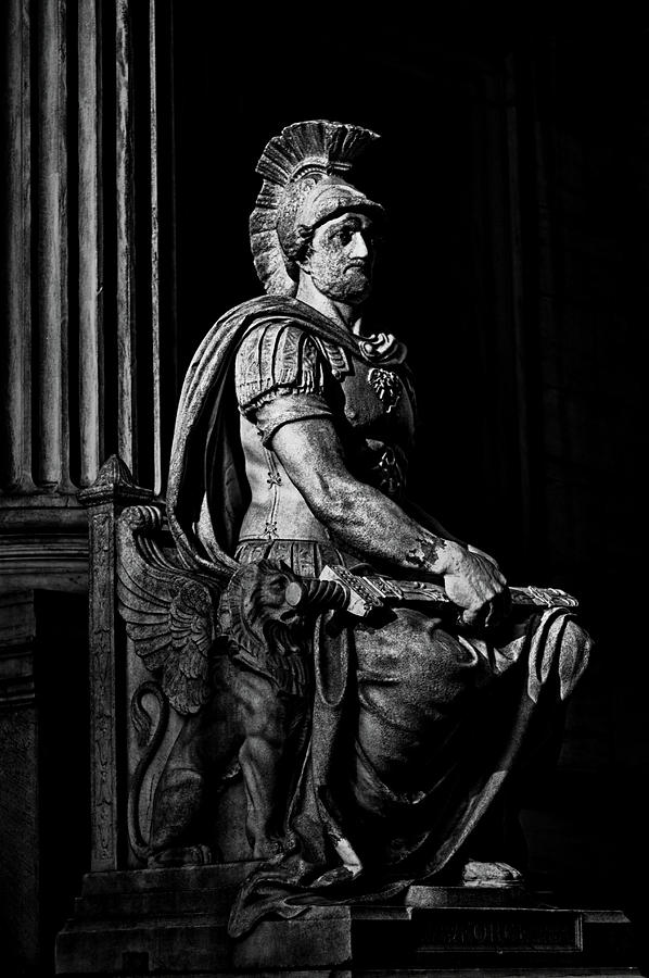 Roman Soldier in NYC. No8 Photograph by Val Black Russian Tourchin