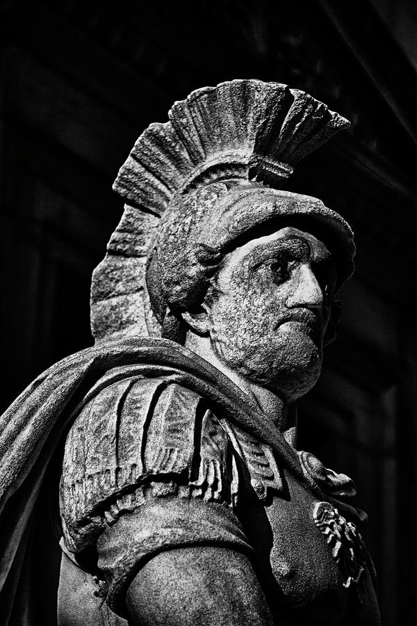 Roman Soldier in NYC. No9 Photograph by Val Black Russian Tourchin