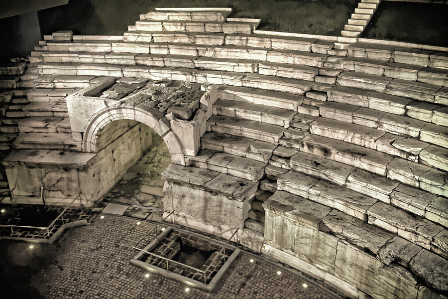 Roman Stadium Plovdiv Photograph by Adam Rainoff