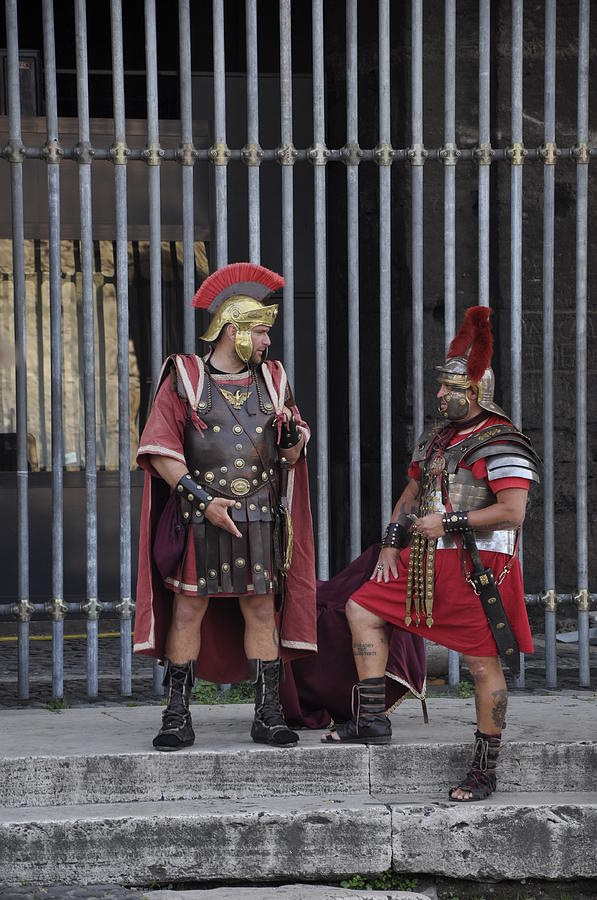 Roman Warriors Photograph by Andrew Dinh