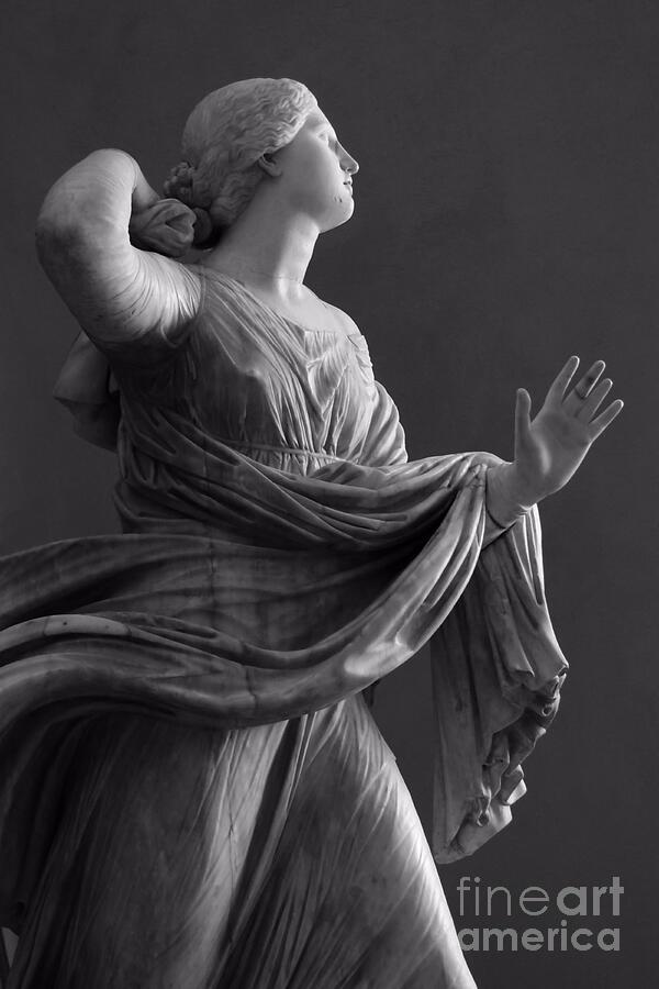 Roman Woman Statue Photograph by Patricia Strand