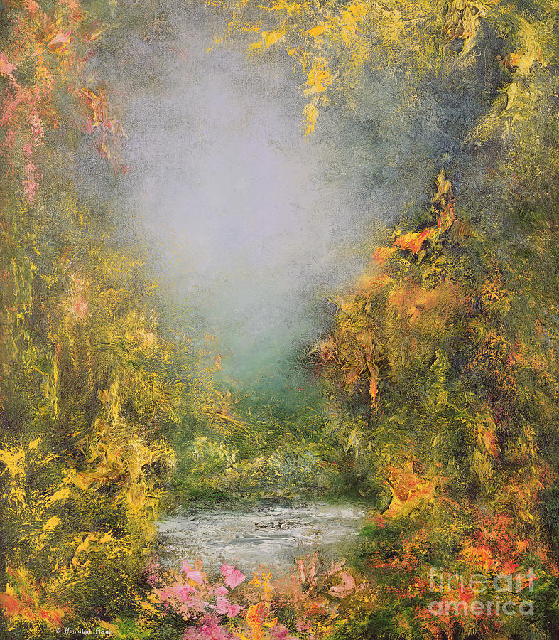 Landscape Painting - Romance by Hannibal Mane