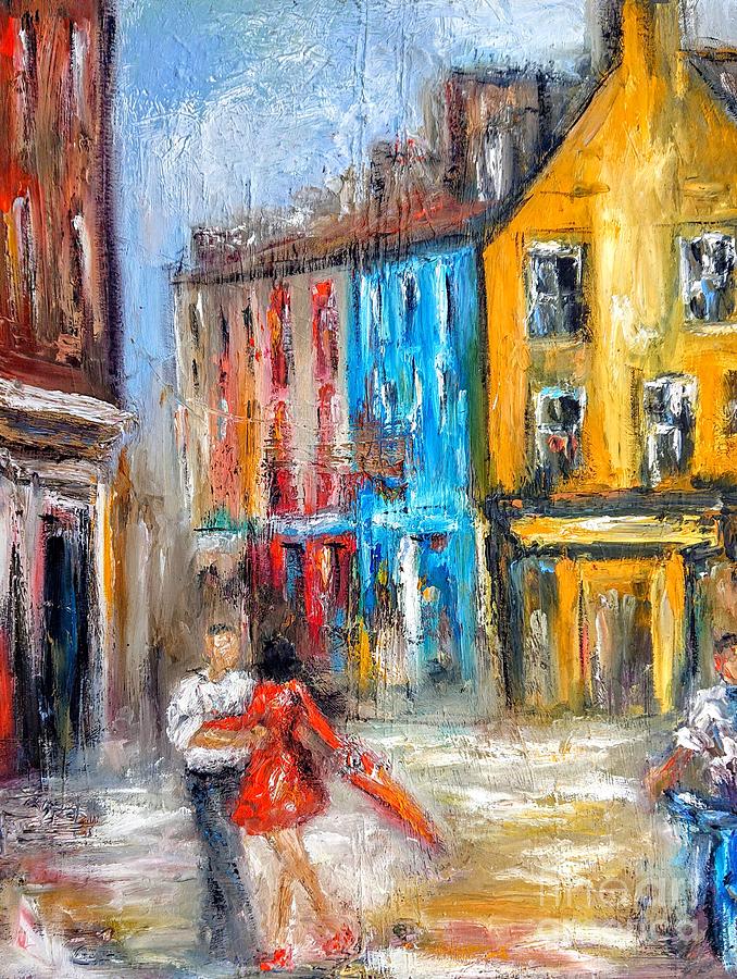 paintings of galway ireland Romance in Galway  Painting by Mary Cahalan Lee - aka PIXI