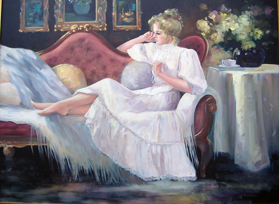 Romance Painting by Jacqueline Brochu.