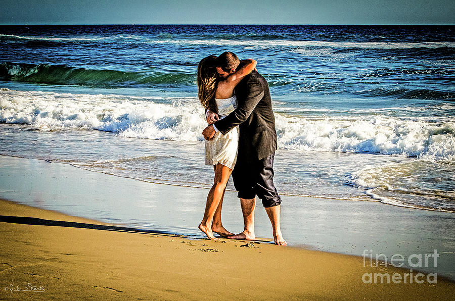 Romance On The Beach Photograph