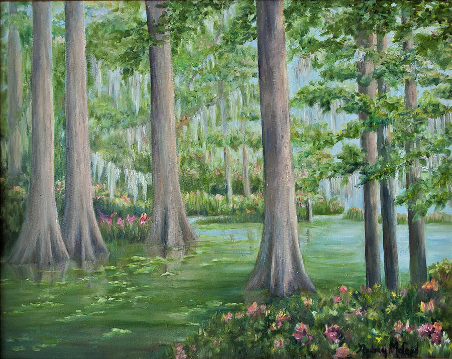 Romancing the Glade Painting by Audrey McLeod
