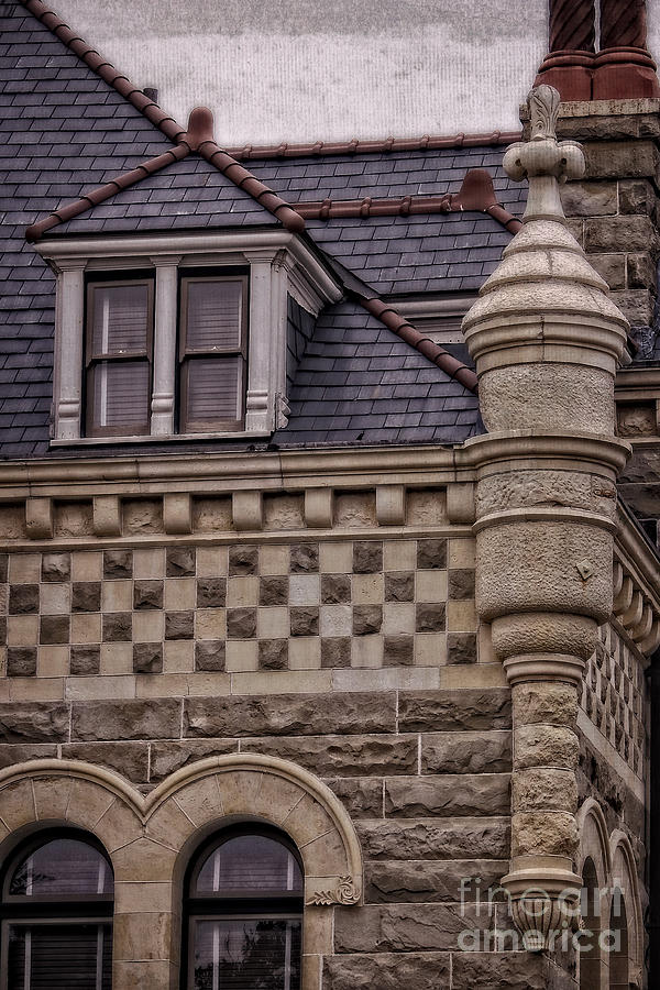Romanesque Architectural Cornerstone Photograph by Ella Kaye Dickey