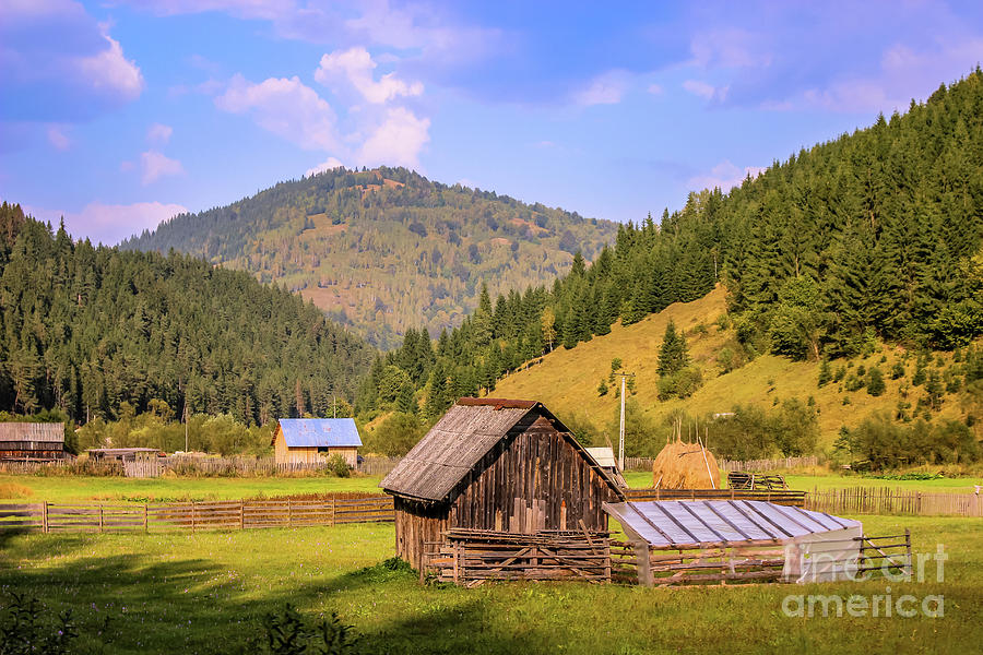Romanian mountains landscape Photograph by Claudia M Photography