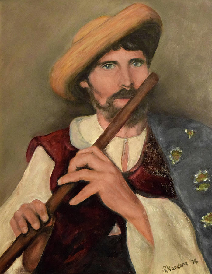 Romanian Piper Painting by Sandra Nardone