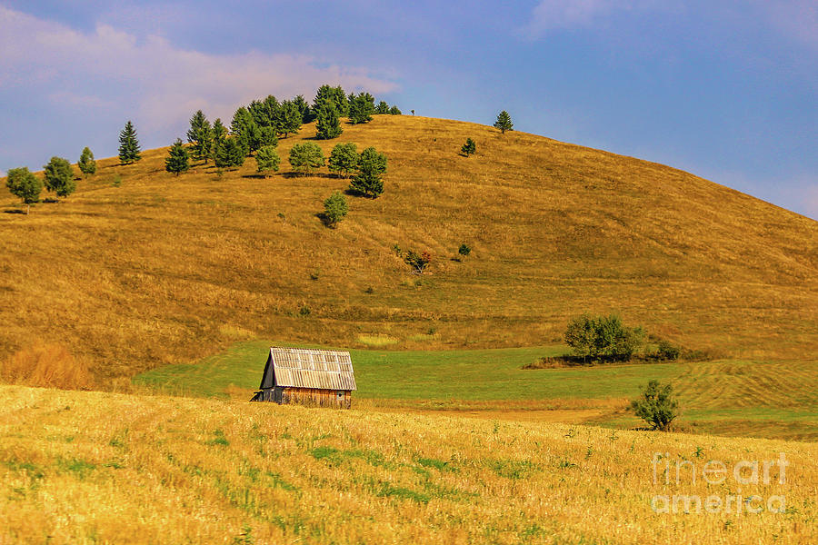 Romanian rural landscape Photograph by Claudia M Photography