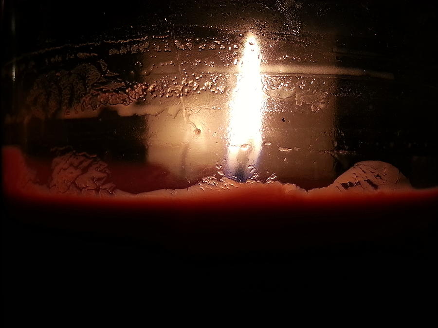 Romantic Candle Photograph by Robert Knight